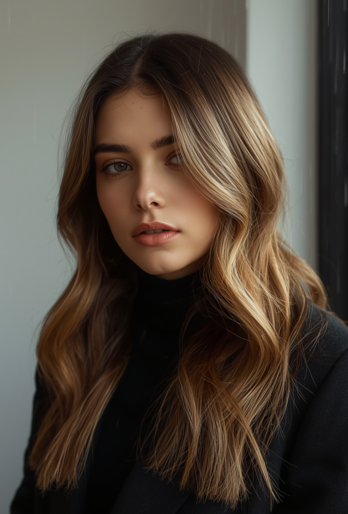 hair salon in Cape Town - woman with balayage hair