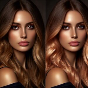 art of balayage transformation