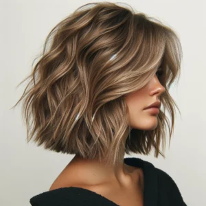 A shoulder-length shag haircut with soft, feathered layers - Haircut Trends