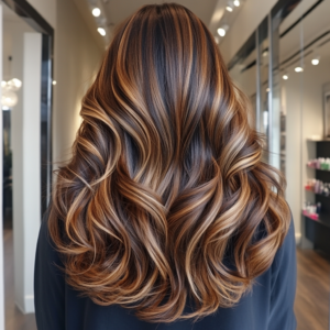 spring hair colours - balayage