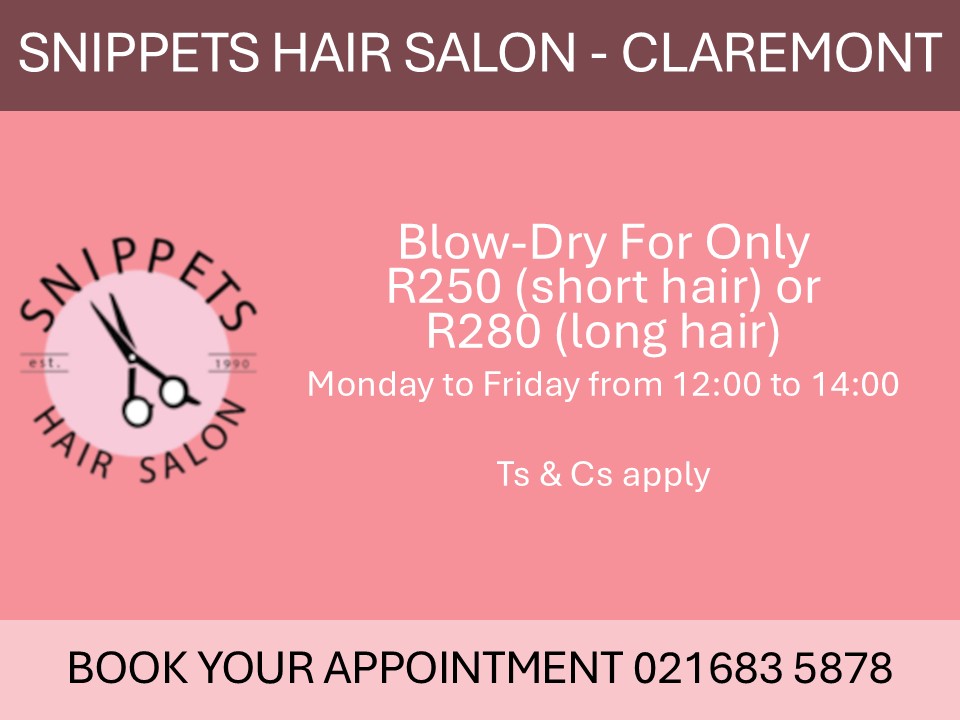 Snippets Specials - lunchtime blowdry