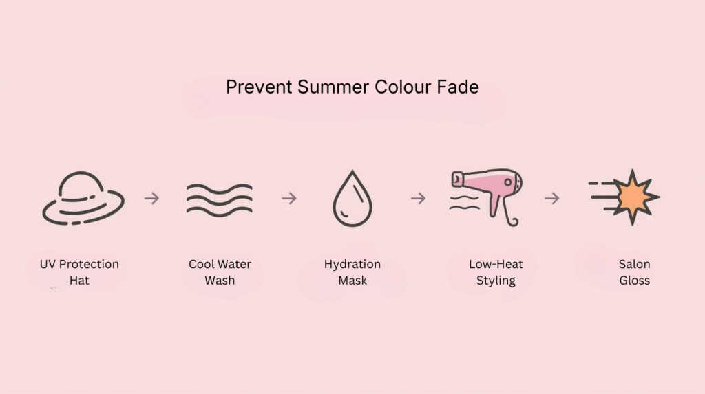 Prevent Summer Colour Fade diagram