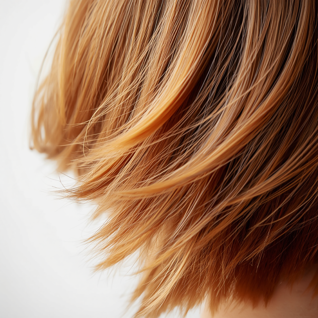 haircutting - layered haircut with natural movement